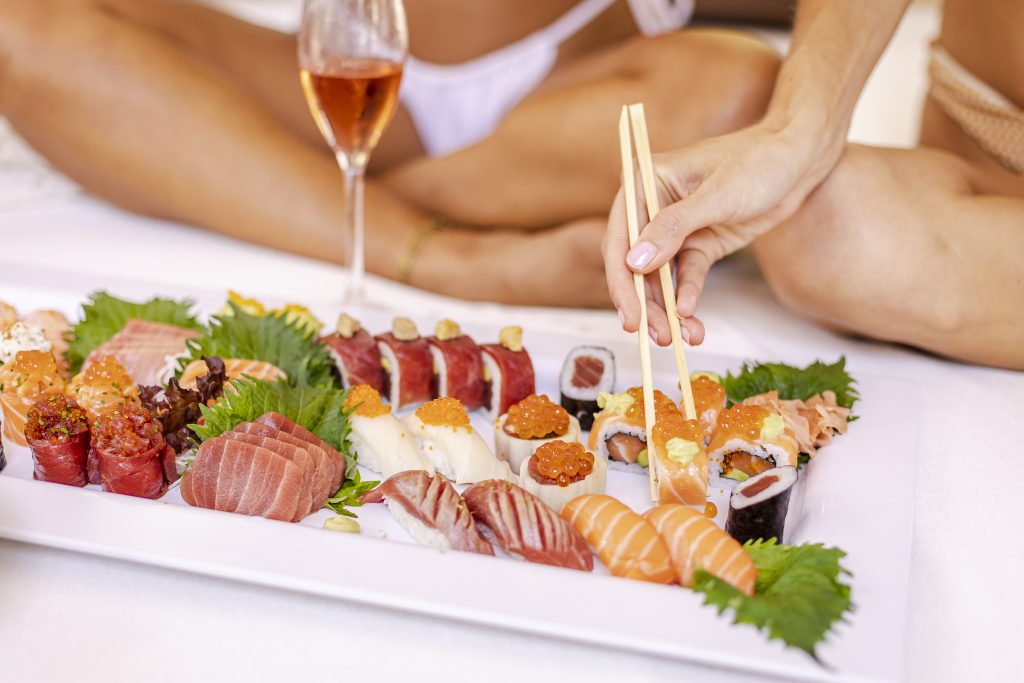 Sushi en CBbC Cala Bassa
