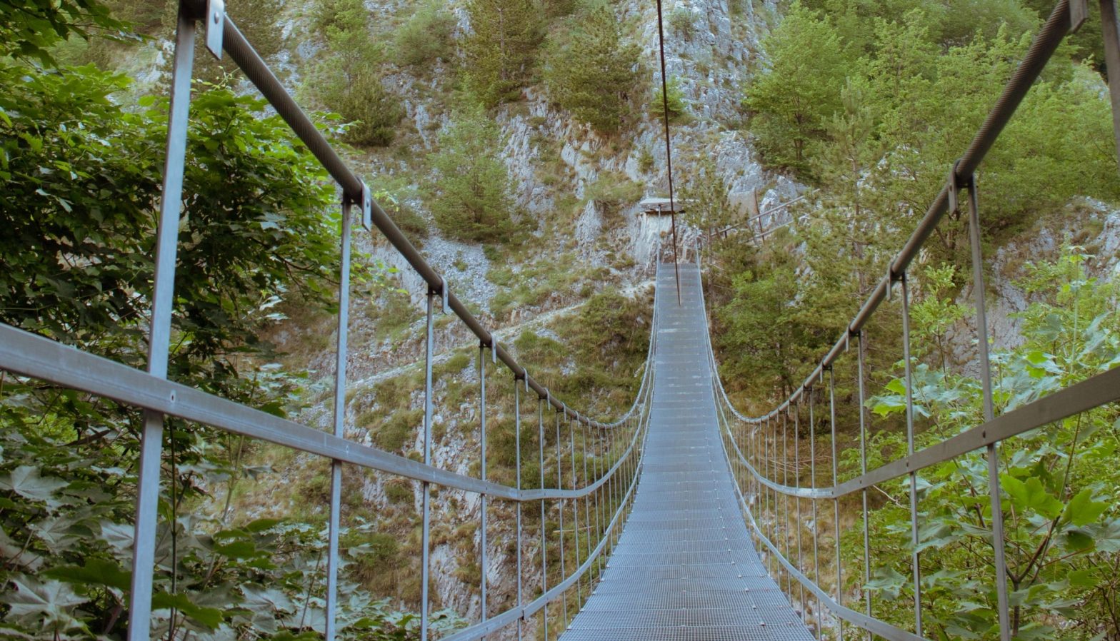 Puente tibetano en Andorra