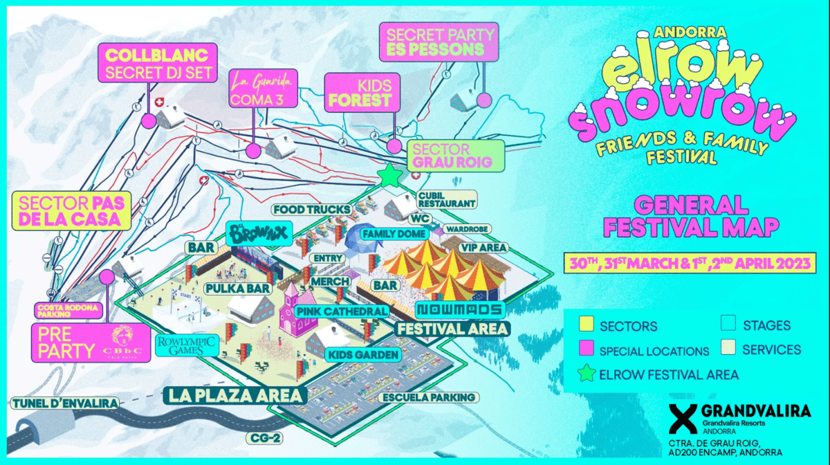 CBbC y elRow Snowrow festival 2023