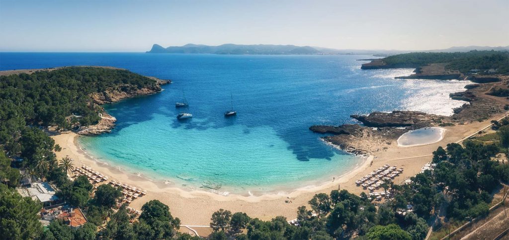 Cala Bassa en Ibiza