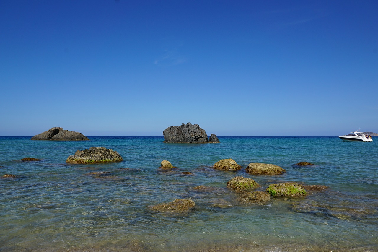 Playas de Santa Eulalia del Rio en Ibiza